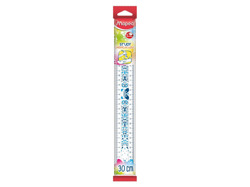 Riglă Maped Study Unbreakable fancy 30 cm