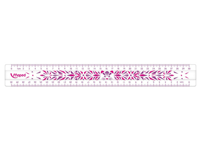 Riglă Maped Study Unbreakable fancy 30 cm