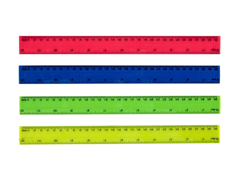 Riglă de plastic 30 cm