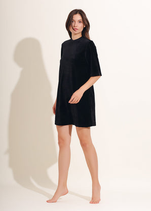 Rochie Damă Velvet neagră