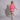 Rochie roz scurta cu volane din tulle Breathless