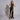 Rochie neagra lunga din satin cu paiete Celebrity