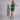 Rochie verde din satin cu snur si bretele din lant auriu Dress to Impress