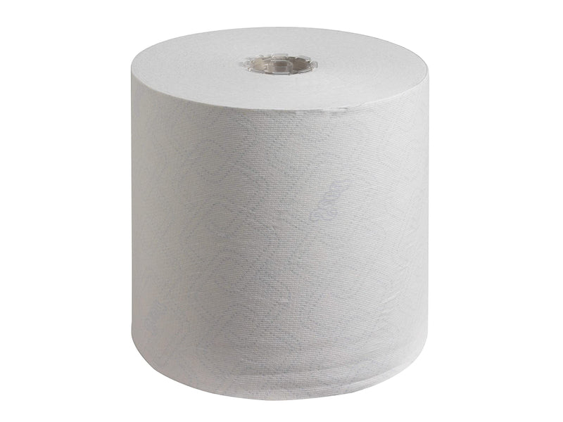 Rolă prosop autocut, Kimberly Clark, Scott Control, 1 strat, alb, 300 metri, 6 role/set