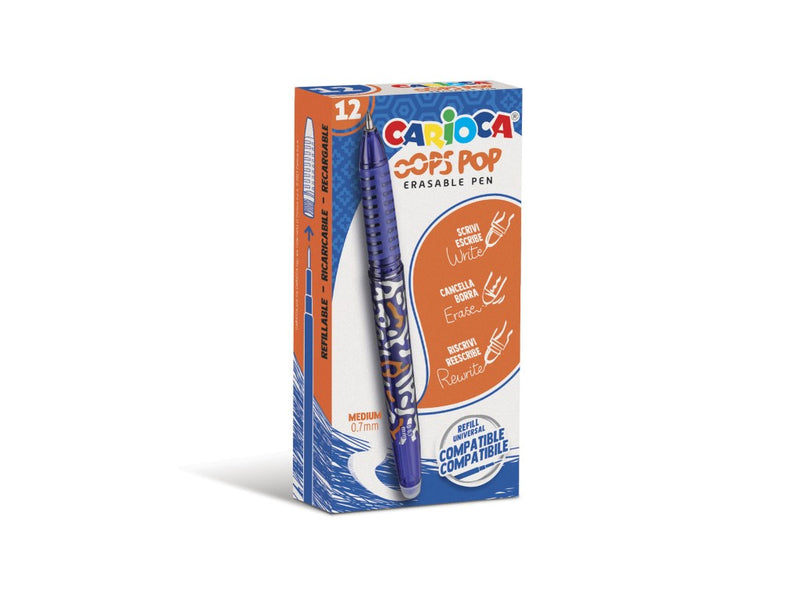 Roller cu ștergere 0.7 mm Carioca Oops Pop