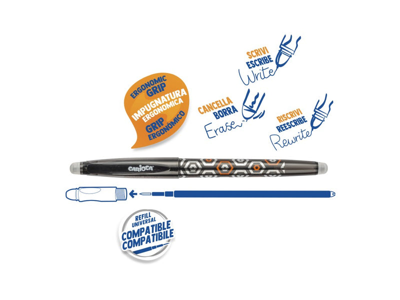 Roller cu ștergere 0.7 mm Carioca Oops Pop