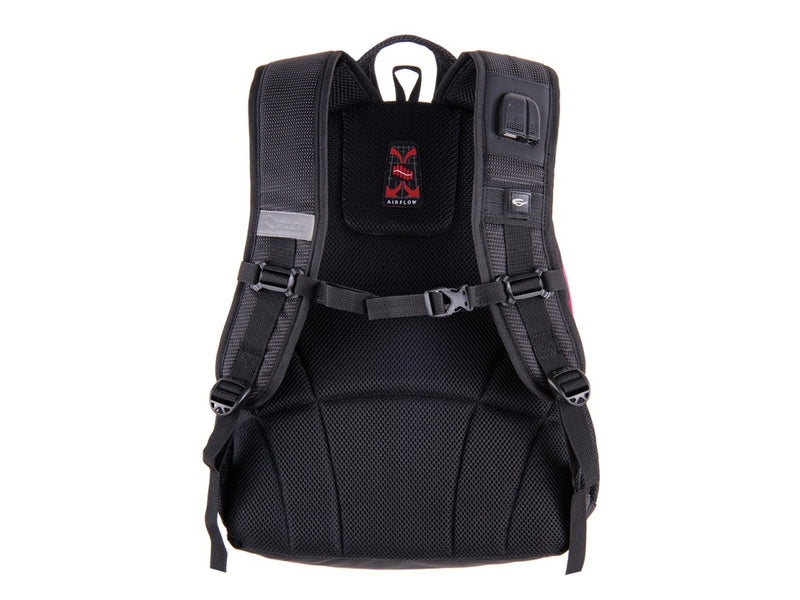 Ghiozdan Pulse 2 in 1 Teens Pink black dot