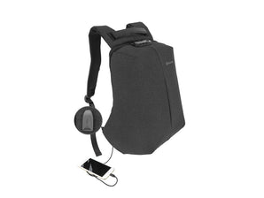 Rucsac laptop Tellur Antifurt V2, cu port USB, 15.6", negru