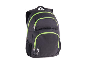 Ghiozdan Pulse Element Green Dark Gray