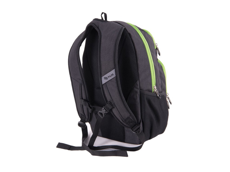 Ghiozdan Pulse Element Green Dark Gray
