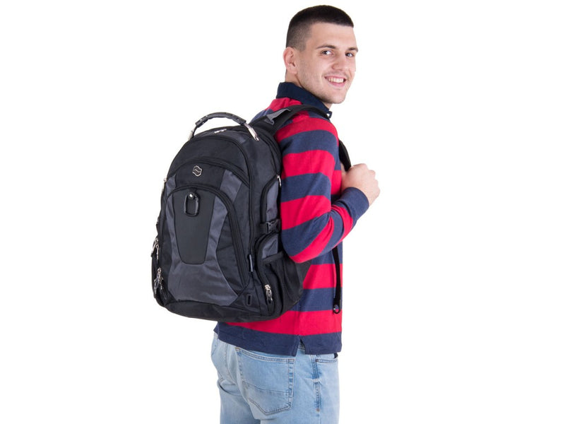 Ghiozdan Pulse Urban Black