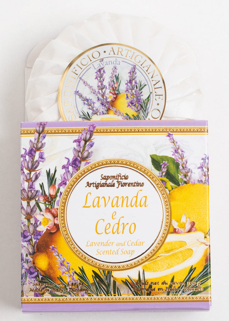 Săpun Natural Fiorentino Lavandă Și Cedru-Handmade
