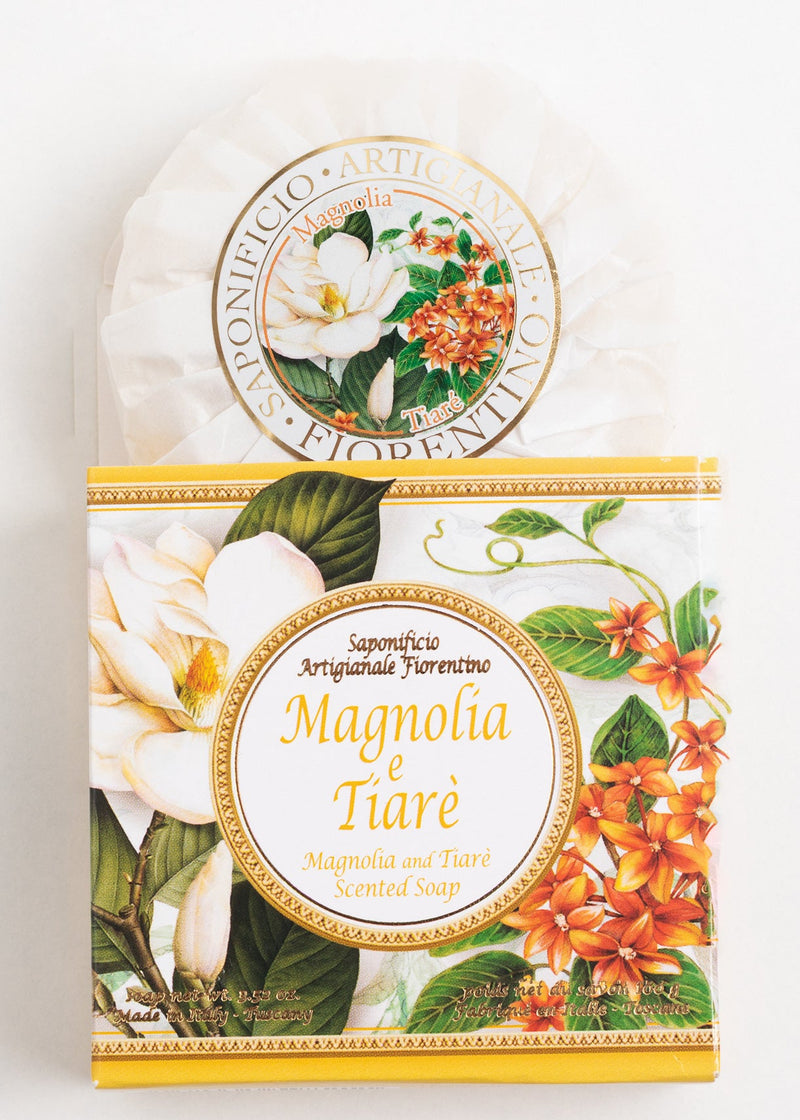 Săpun Natural Fiorentino Magnolie și Flori De Tiare-Handmade