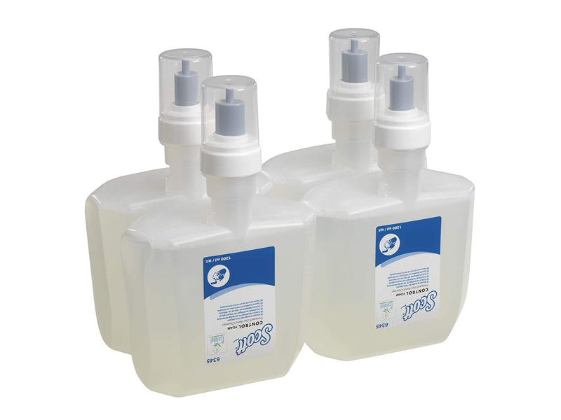 Săpun spumă utilizare frecventă Scott Control 1,2 l, 4 buc/set