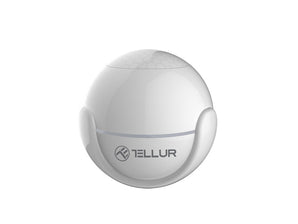 Senzor de mișcare WiFi Tellur, PIR, Alb