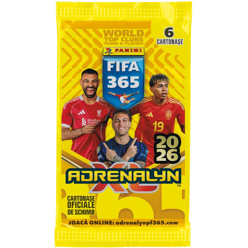 Set 24 plicuri cartonașe Panini, FIFA 365 Adrenalyne 2025-2026