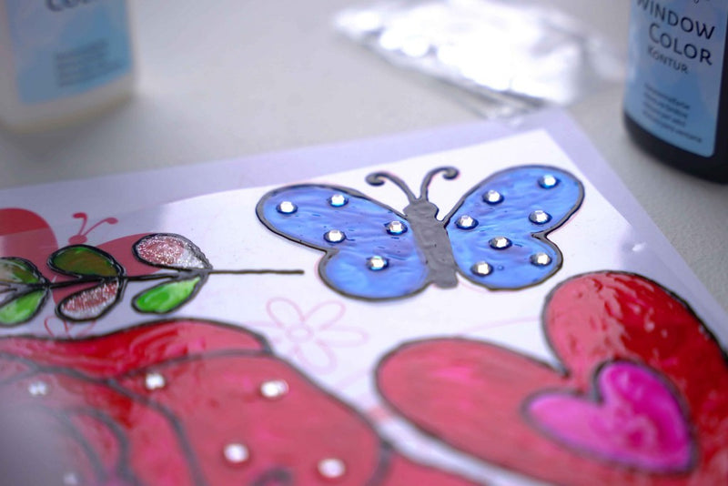 Set decorare ferestre Kreul