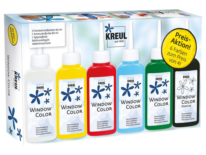 Set decorare ferestre Kreul