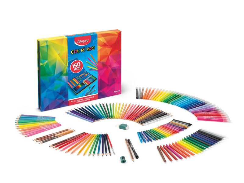 Set coloriaj Maped 150 piese