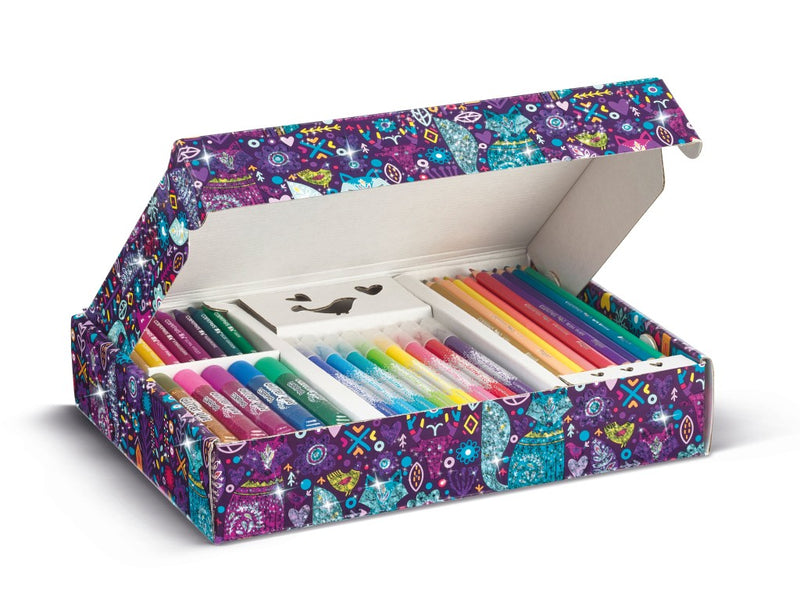 Set coloriaj Maped Glitter 31 piese