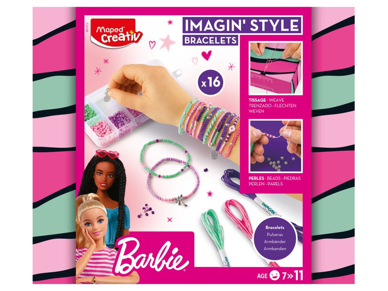 Set creativ Maped Barbie Imagin'Style Brățări