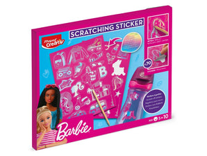 Set creativ Maped Barbie Scratch stickers