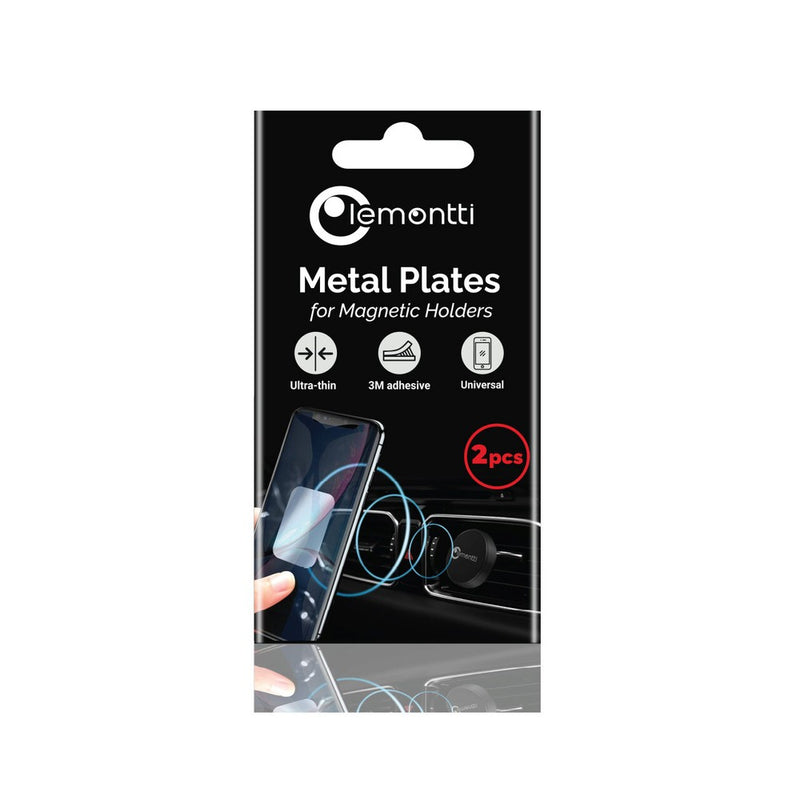 Set Lemontti Placute Metalice pentru Suport Magnetic (2buc/set)