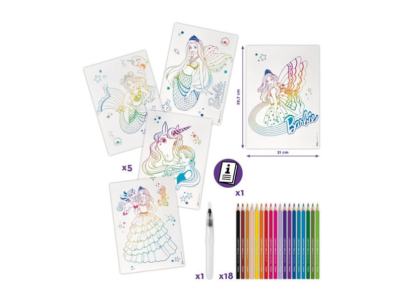Set Maped Creativ Aqua'Art Barbie Maxi