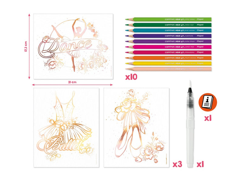 Set Maped Creativ Aqua'Art Dance