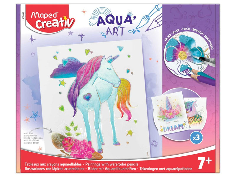 Set Maped Creativ Aqua'Art Unicorn