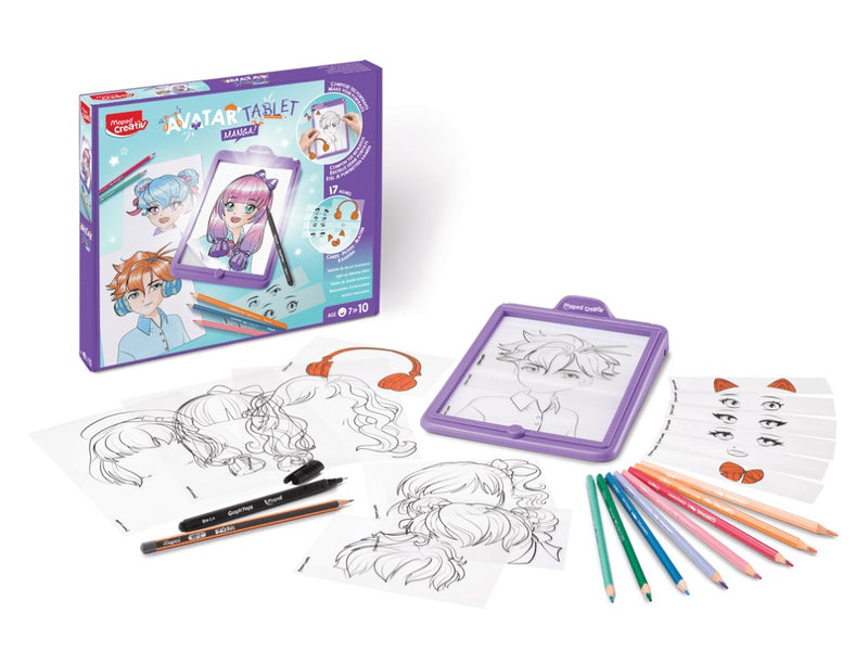 Set Maped Creativ Avatar'Tablet Manga