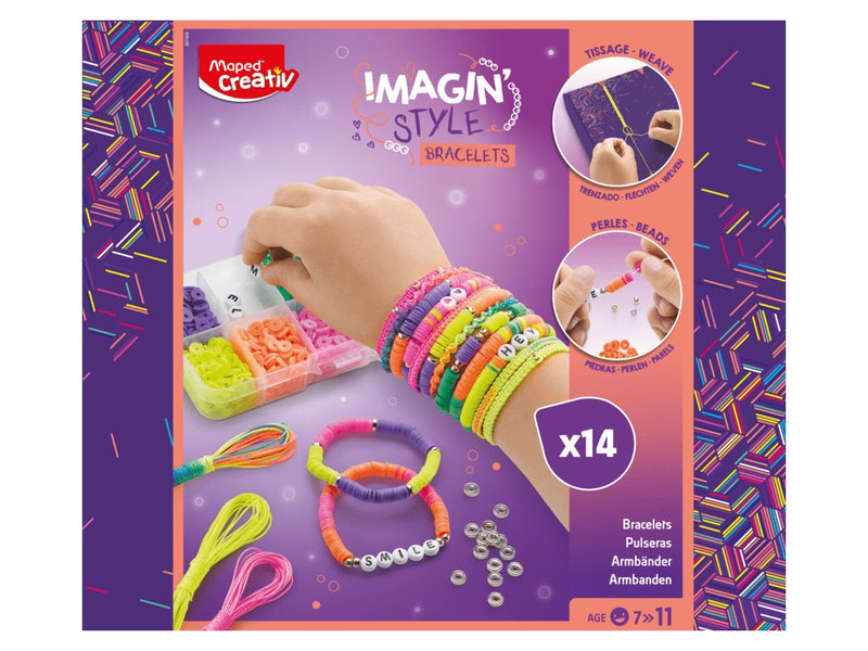 Set Maped Creativ Imagin'Style Brățări neon