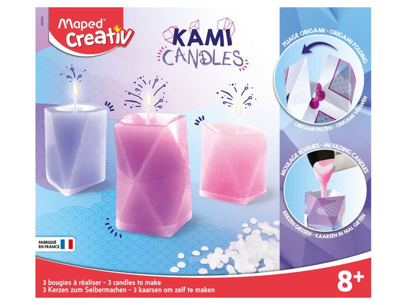Set Maped Creativ Kami Candles