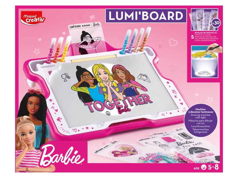 Set Maped Creativ Lumi Board Barbie