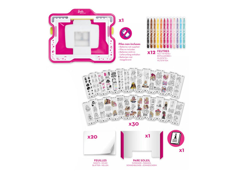 Set Maped Creativ Lumi Board Barbie
