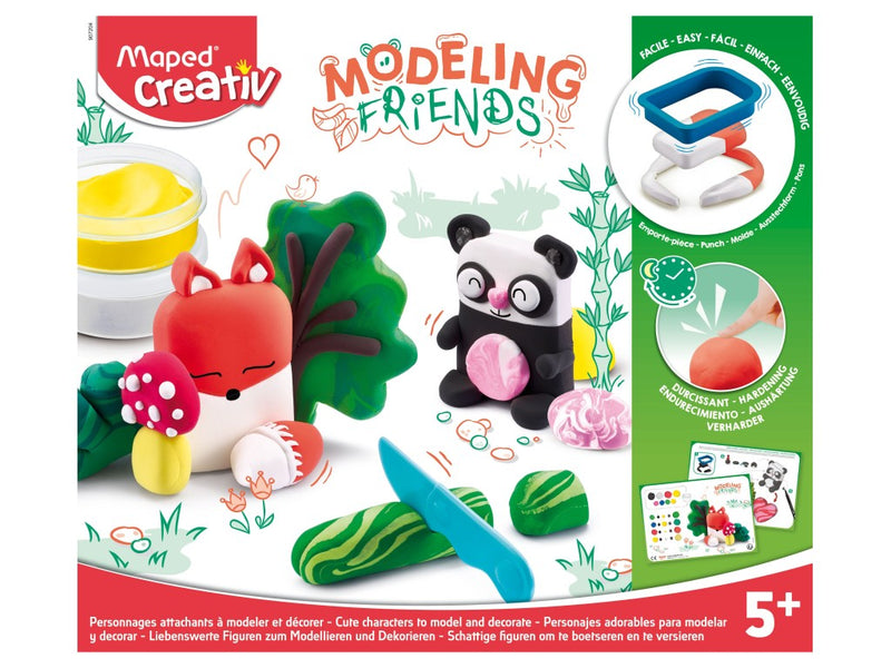 Set Maped Creativ Modeling Friends - Cute