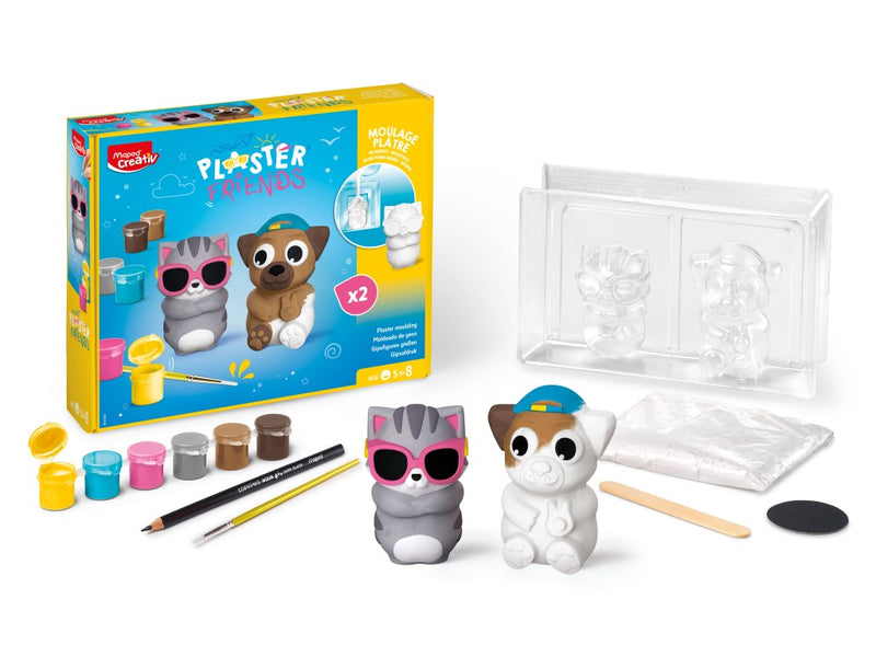 Set Maped Creativ Plaster Friends Pisică & Câine