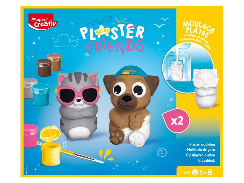 Set Maped Creativ Plaster Friends Pisică & Câine