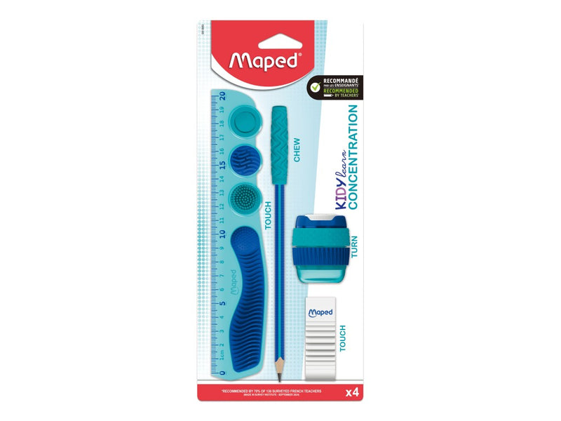 Set școală Maped Kidy Learn Concentration 4 piese
