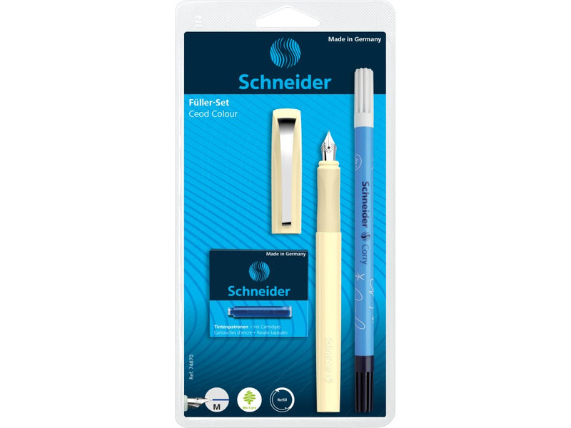 Set Stilou Schneider Ceod + Pic Corry + 6 patroane cerneală