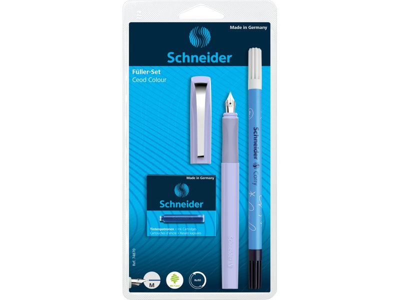 Set Stilou Schneider Ceod + Pic Corry + 6 patroane cerneală