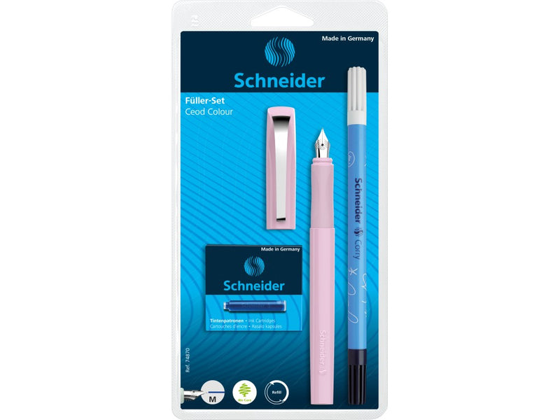 Set Stilou Schneider Ceod + Pic Corry + 6 patroane cerneală