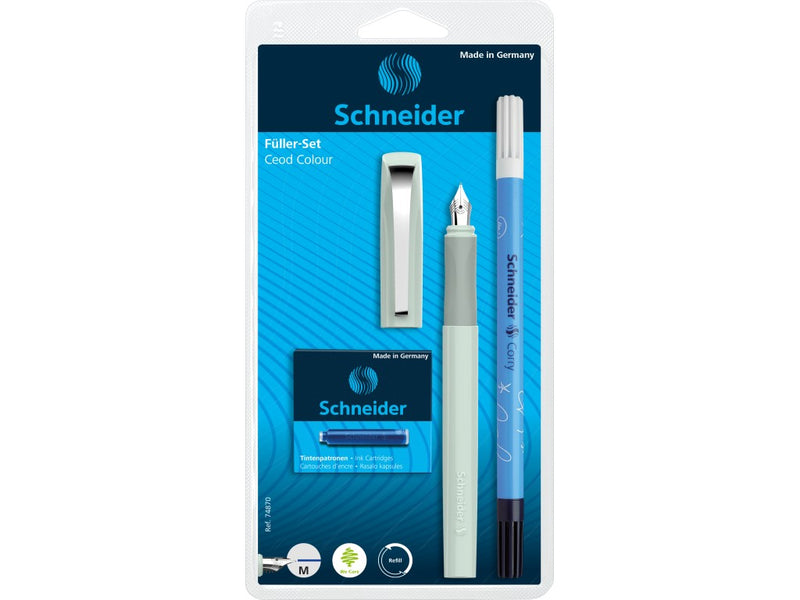 Set Stilou Schneider Ceod + Pic Corry + 6 patroane cerneală