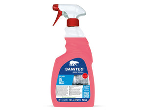 Soluție curățat suprafețe metalice cu pulverizator 750 ml Sgrassatore Sanitec