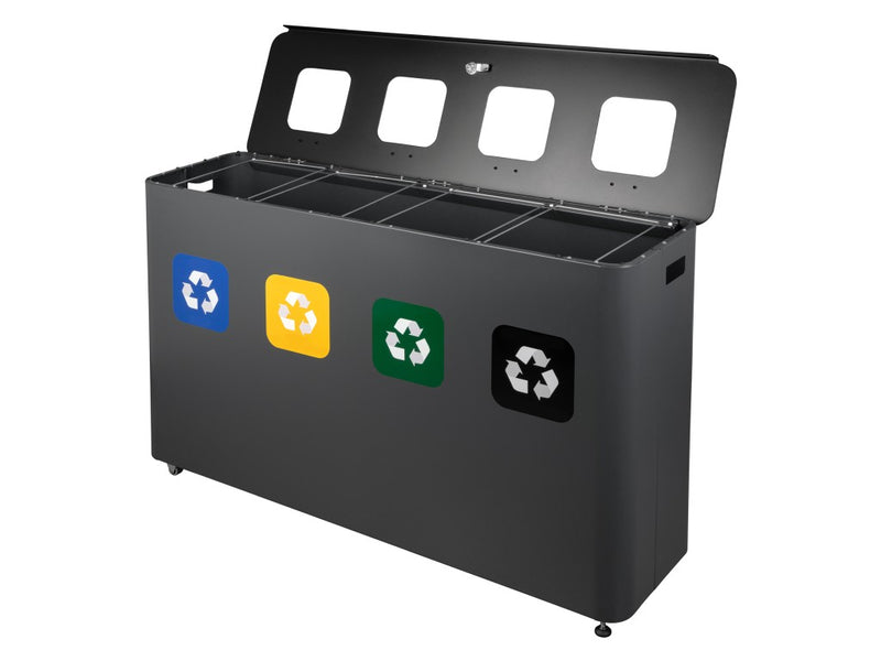 Stație colectare selectivă Eko Star Station 4 x 60 L