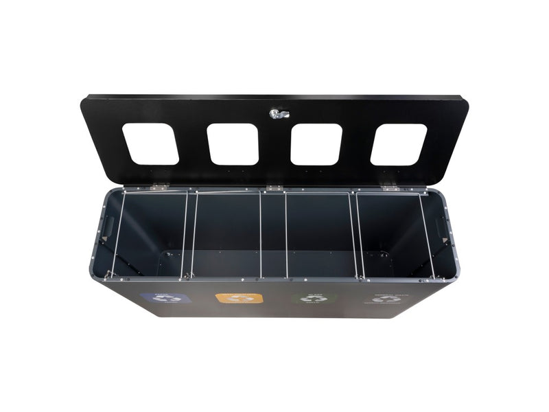 Stație colectare selectivă Eko Star Station 4 x 60 L