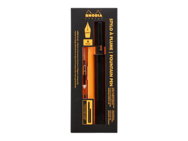 Stilou Rhodia script, peniță tip B