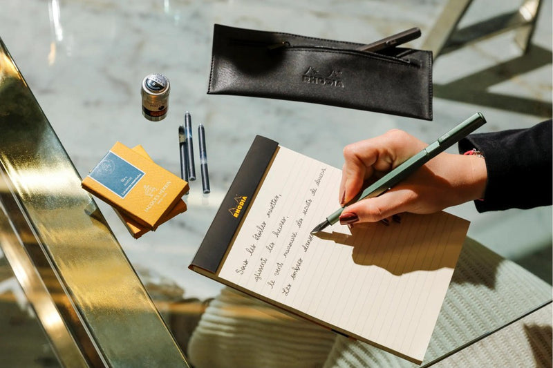 Stilou Rhodia script, peniță tip B