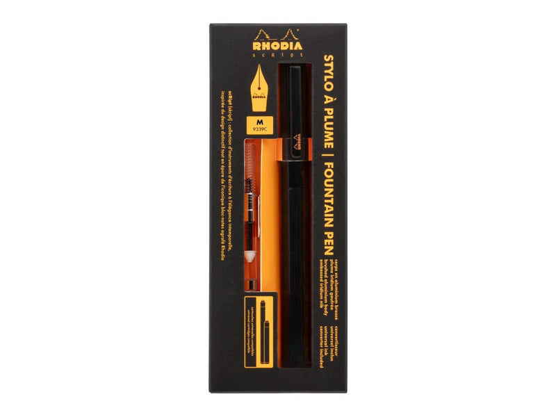 Stilou Rhodia script, peniță tip M
