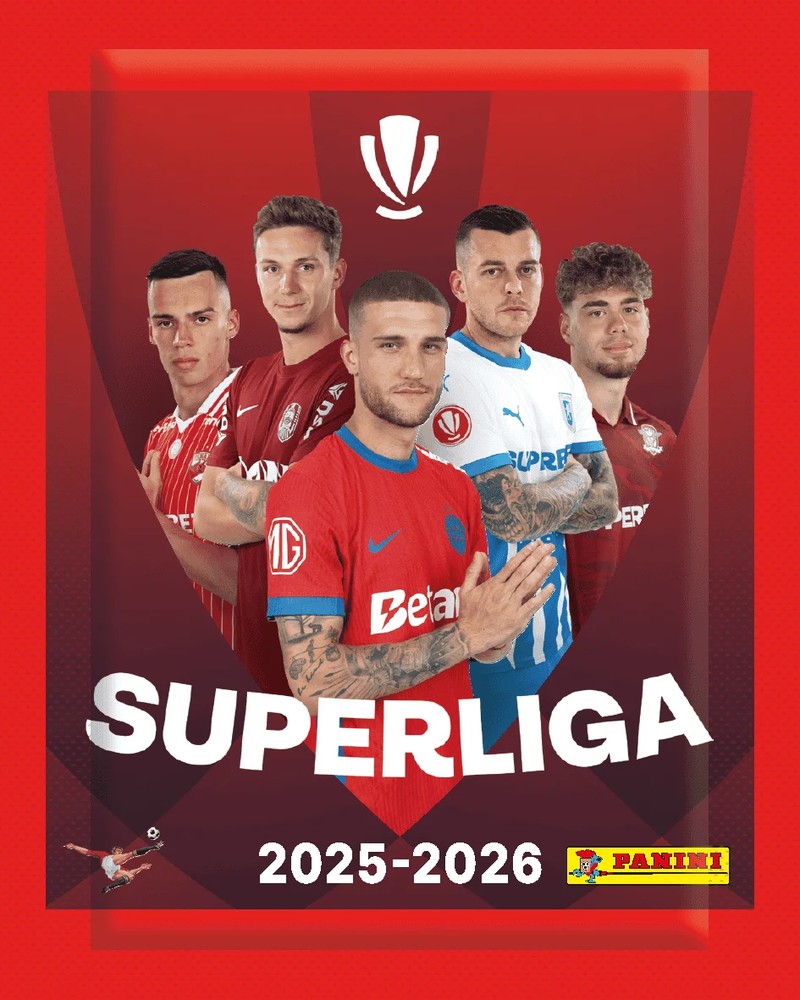 SUPERLIGA - set de 50 de plicuri de stickere
